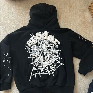 Men’s small spider hoodie